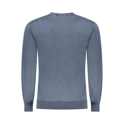 Guess Jeans Blue Cotton Sweater