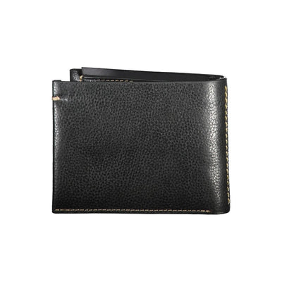 La Martina Black Leather Wallet