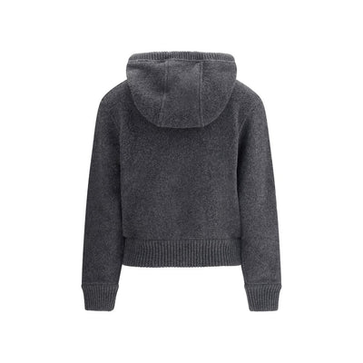 Thom Browne Gray Wool Sweatshirt