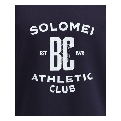 Brunello Cucinelli Blue Cotton Sweatshirt