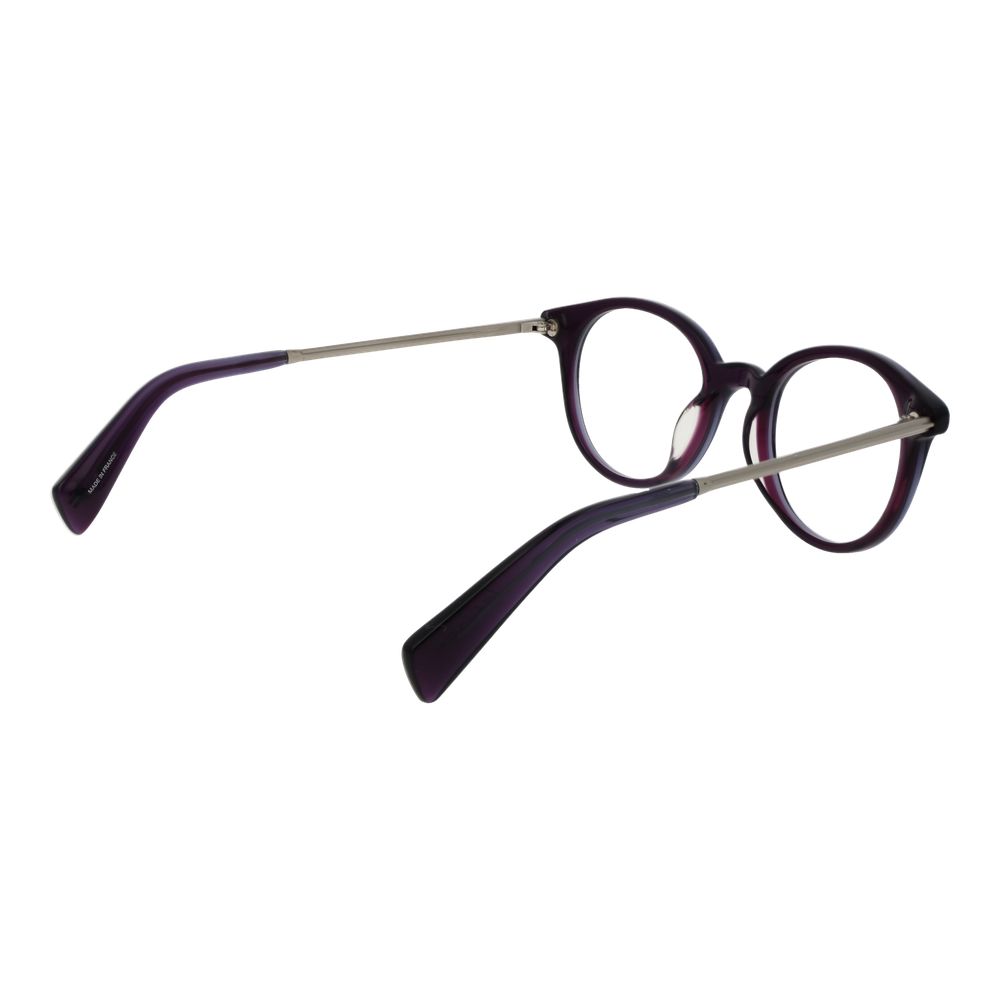 Yohji Yamamoto Purple Metal & Plastic Glasses (Frames)