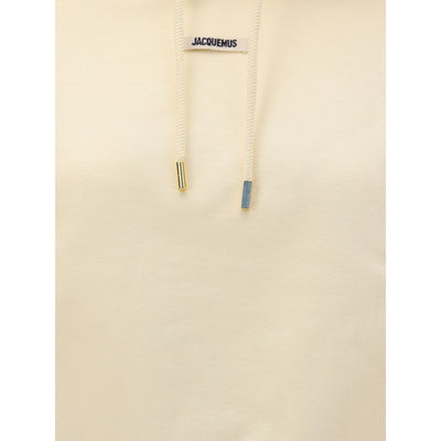 Jacquemus Cream Cotton Sweatshirt