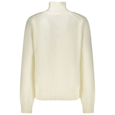 K-WAY White Wool Sweater