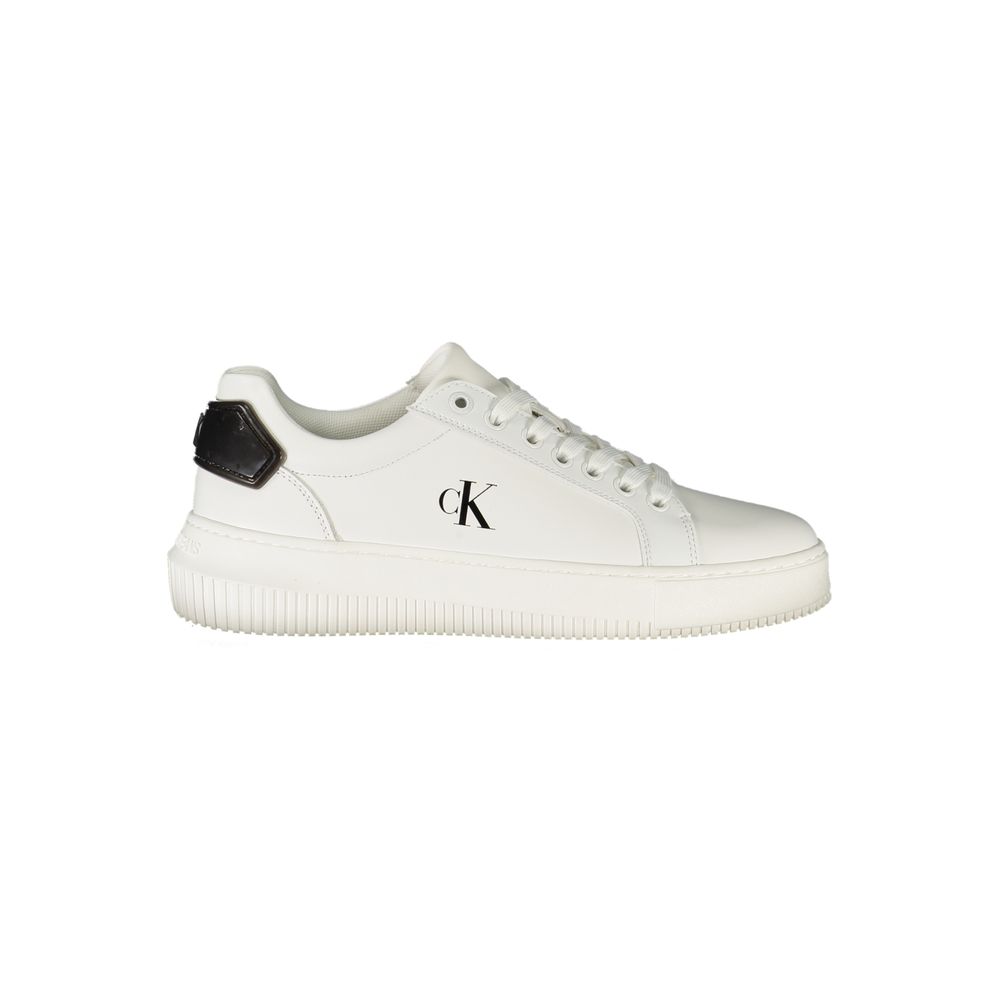 Calvin Klein Bianco Polyurethane Women Sneaker