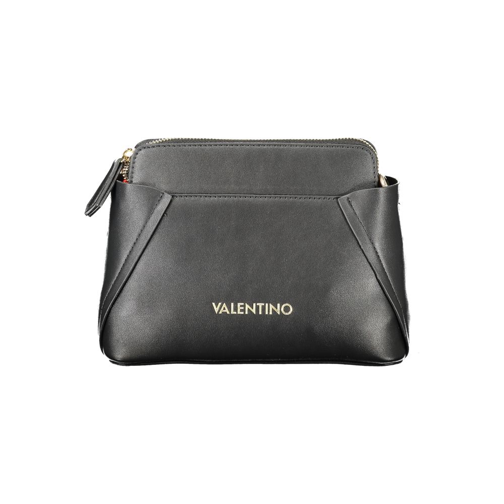 Mario Valentino Black Polyurethane Shoulder Bag - BrandFit 88