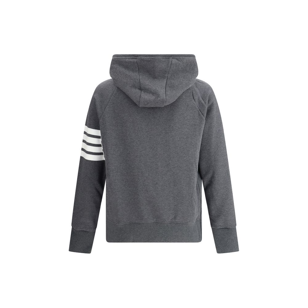 Thom Browne Gray Cotton Sweatshirt