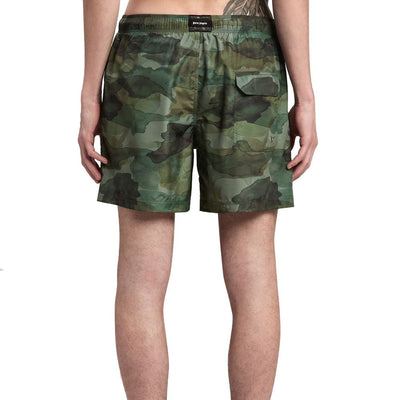 Palm Angels Camouflage Swim Shorts