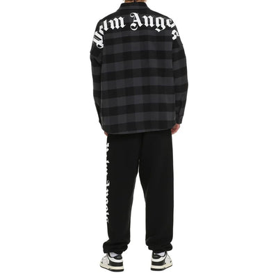 Palm Angels Logo Cotton Overshirt