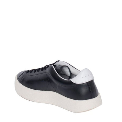 Kenzo Black Calfskin Low Top Sneakers