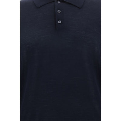 Golden Goose Blue Fleece Wool Shirt