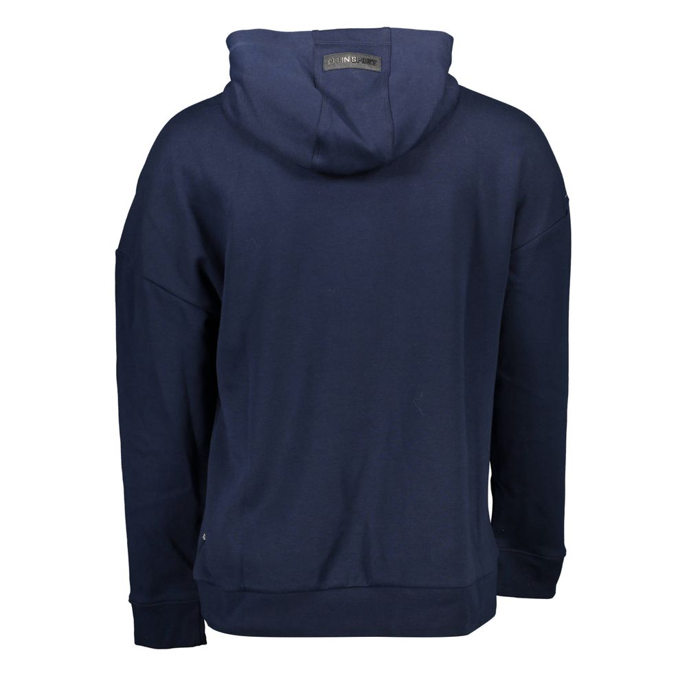 Plein Sport Blue Cotton Men's Sweatshirt