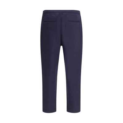 Brunello Cucinelli Blue Cotton Casual Pants