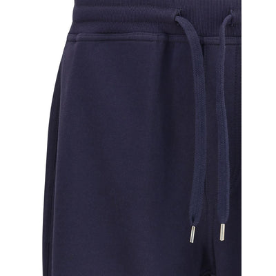 Brunello Cucinelli Blue Cotton Casual Pants