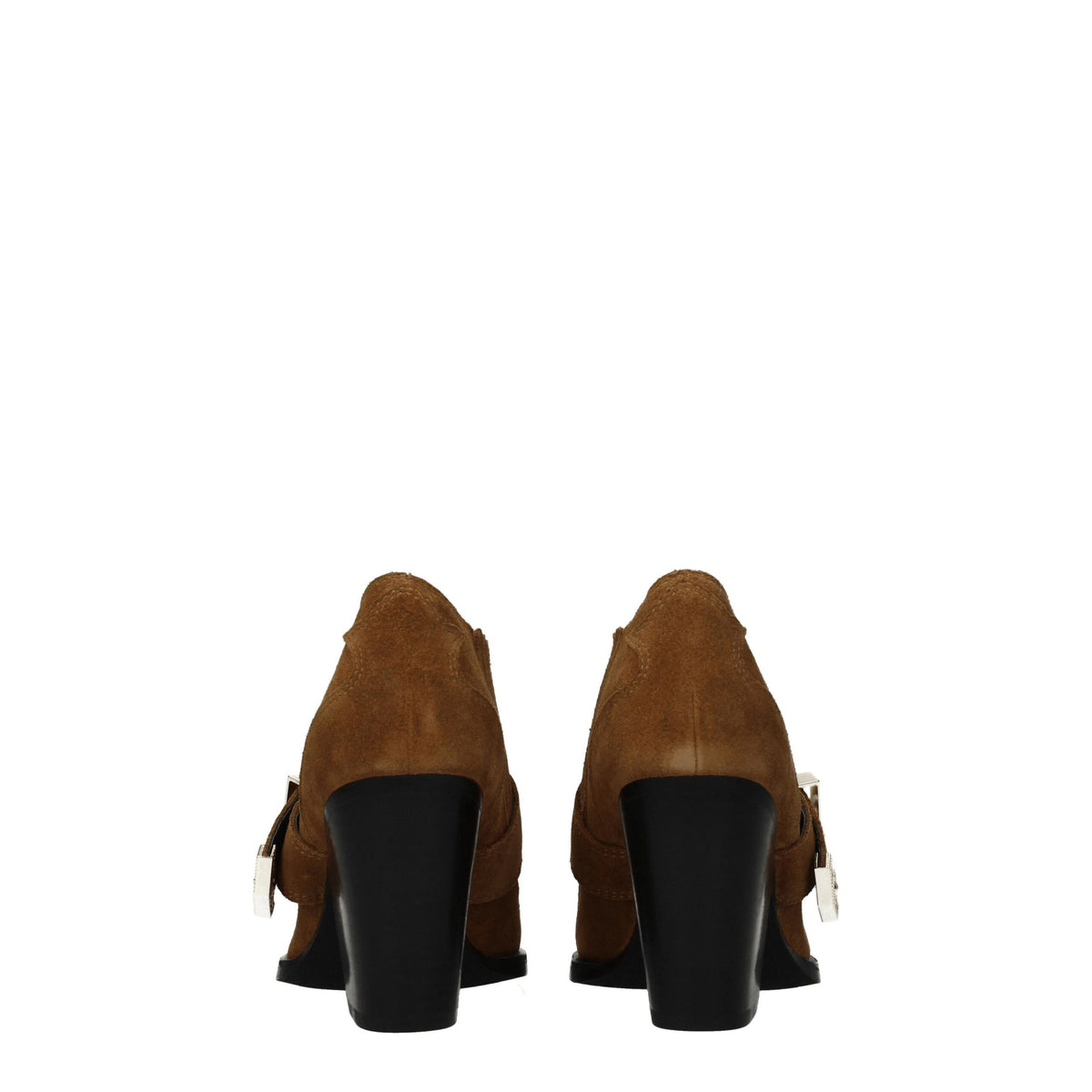 Versace Jeans Brown Leather Ankle Boots - BrandFit 88
