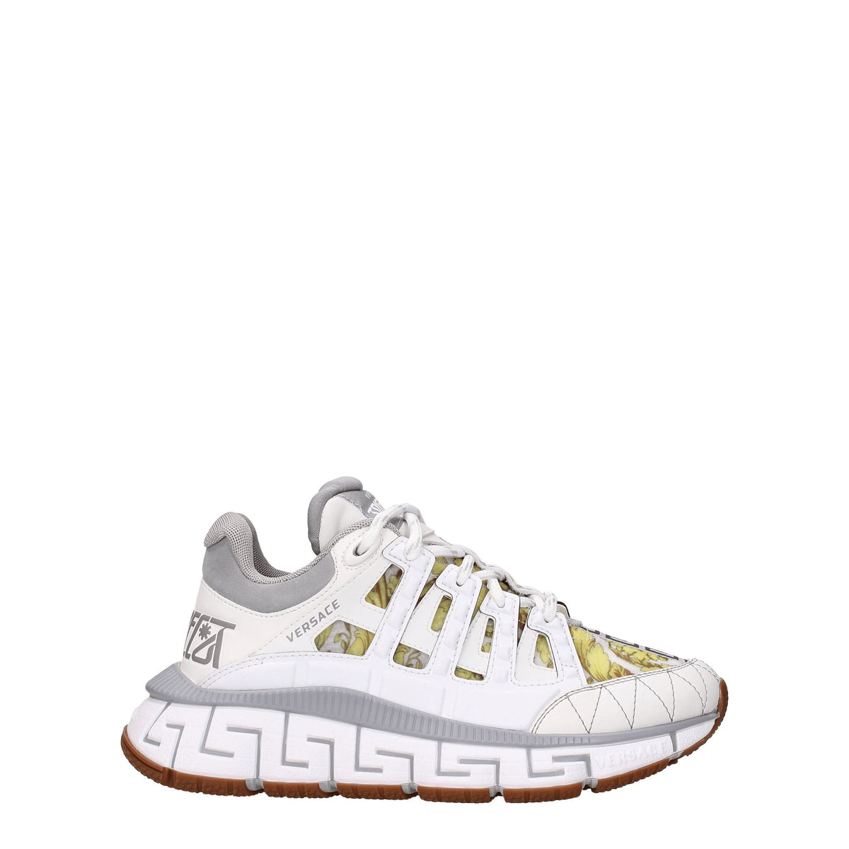 Versace White Leather Athletic Sneakers - BrandFit 88