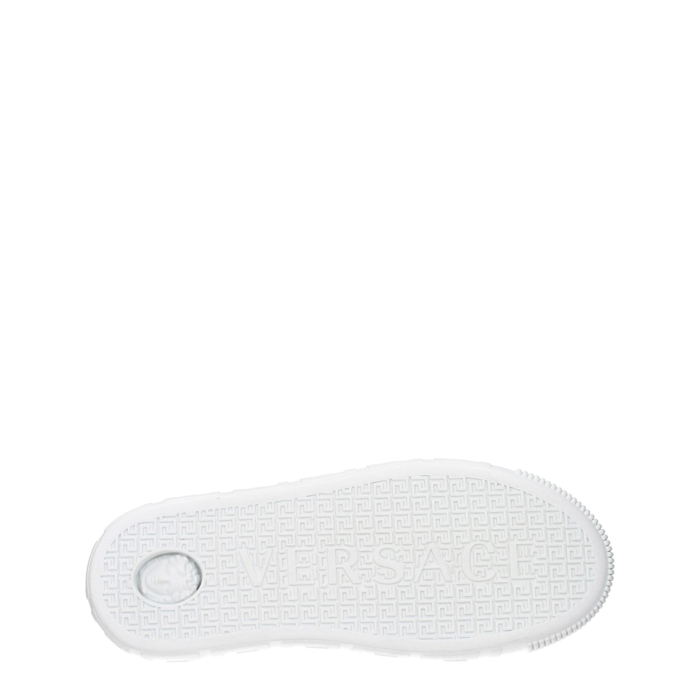 Versace White Leather Sneakers
