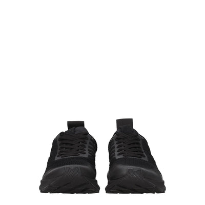 Veja Black Fabric Athletic Sneakers
