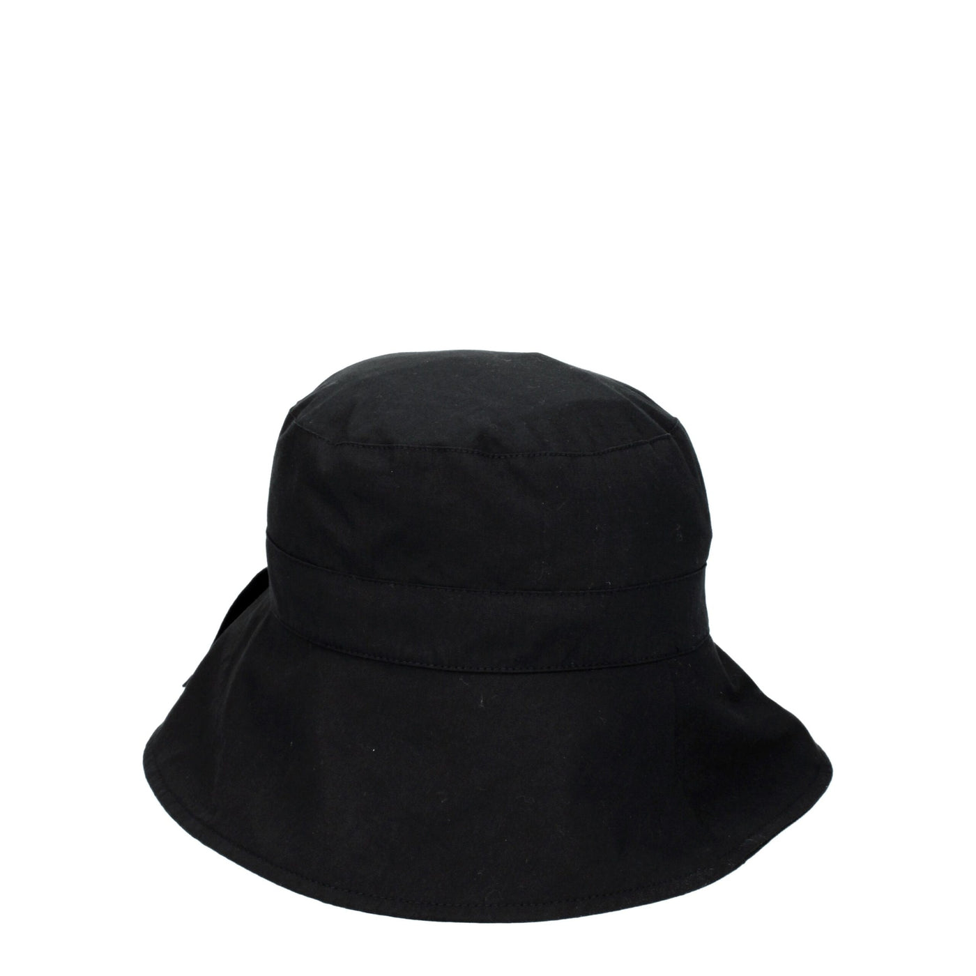 Jacquemus Black Cotton Bucket Hat