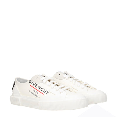 Givenchy Beige Fabric Low Top Sneakers