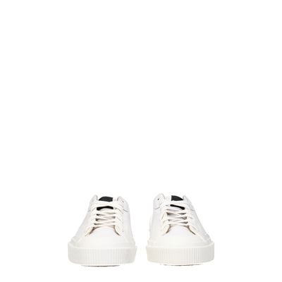 Givenchy White Leather Low Top Sneakers