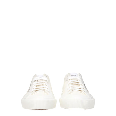 Givenchy Beige Fabric Low Top Sneakers