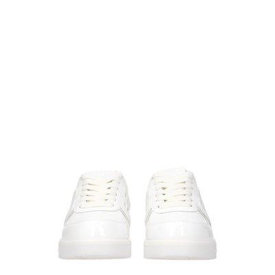 Givenchy White Leather Low Top Sneakers