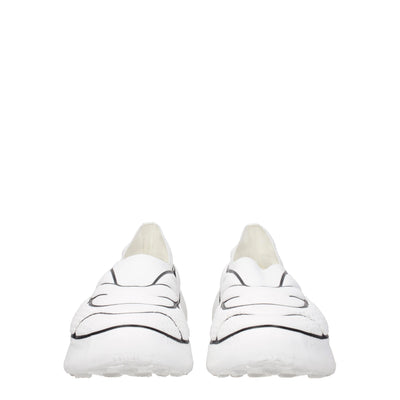 Givenchy White Fabric Low Top Sneakers