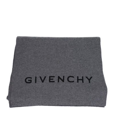 Givenchy Gray Wool Scarf