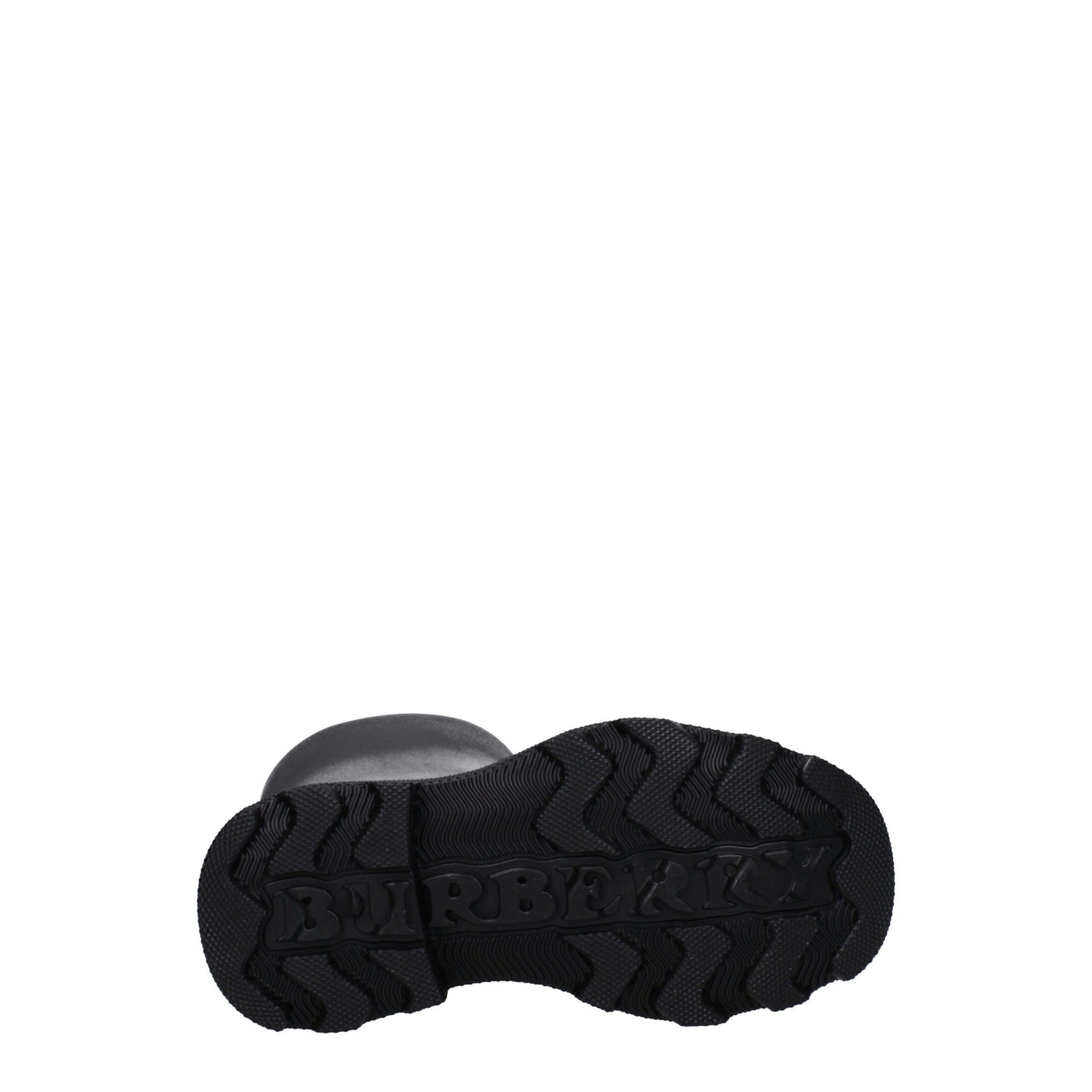 Burberry Black Cotton Rain Boots