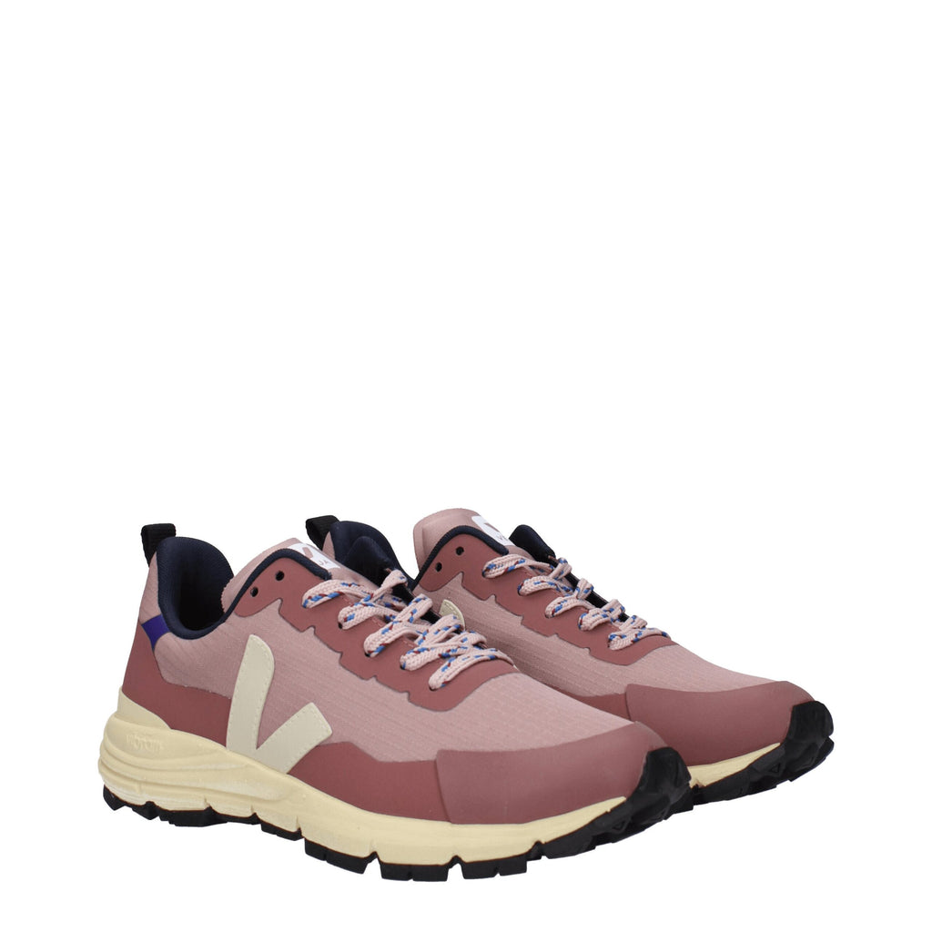 Veja Pink Fabric Athletic Sneakers