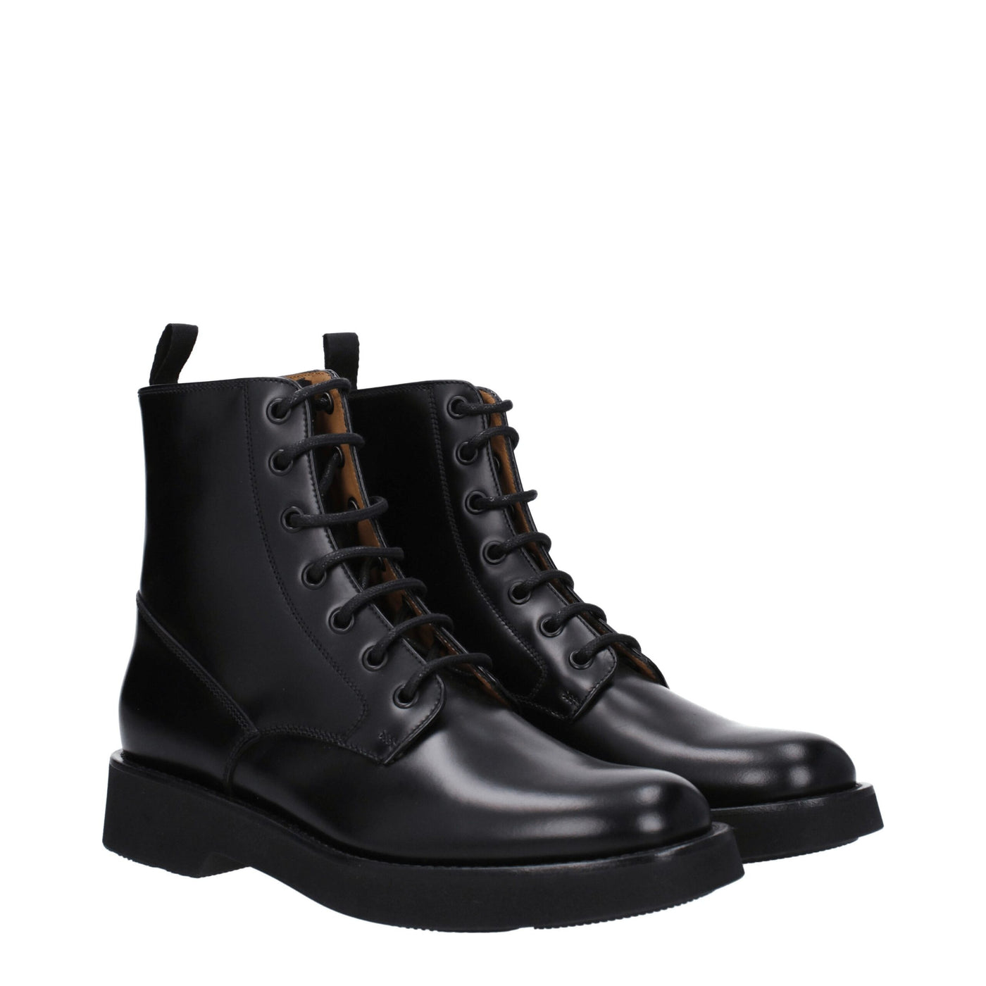 Church's Black Leather Ankle Boots