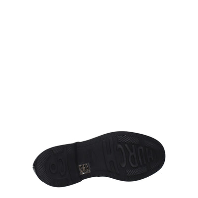 Church's Black Leather Oxfords And Derbies