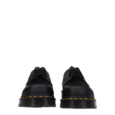 Dr. Martens Black Leather Oxfords And Derbies