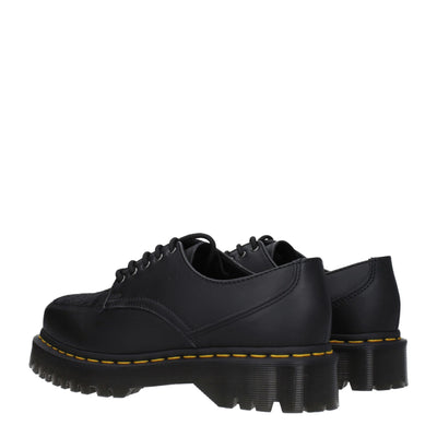 Dr. Martens Black Leather Oxfords And Derbies