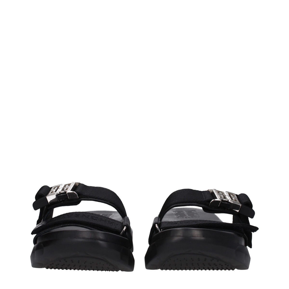 Givenchy Black Fabric Slippers
