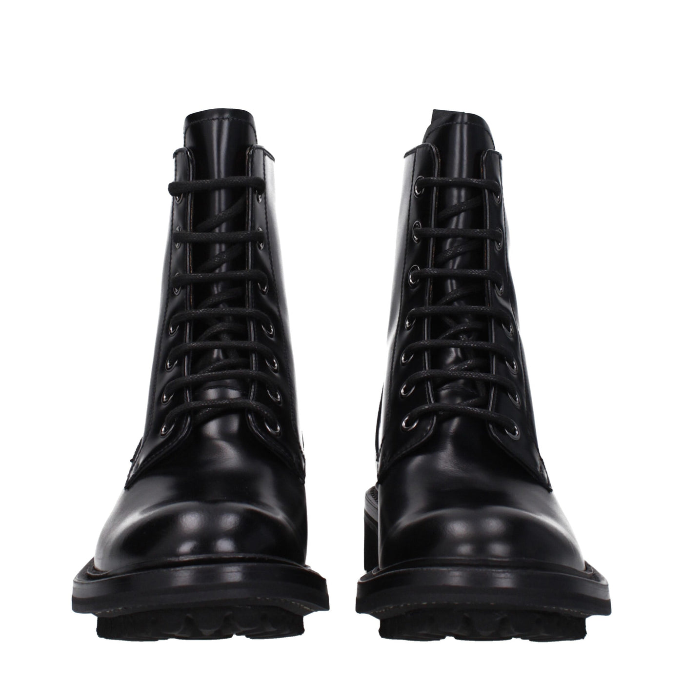 Church's Black Leather Ankle Boots