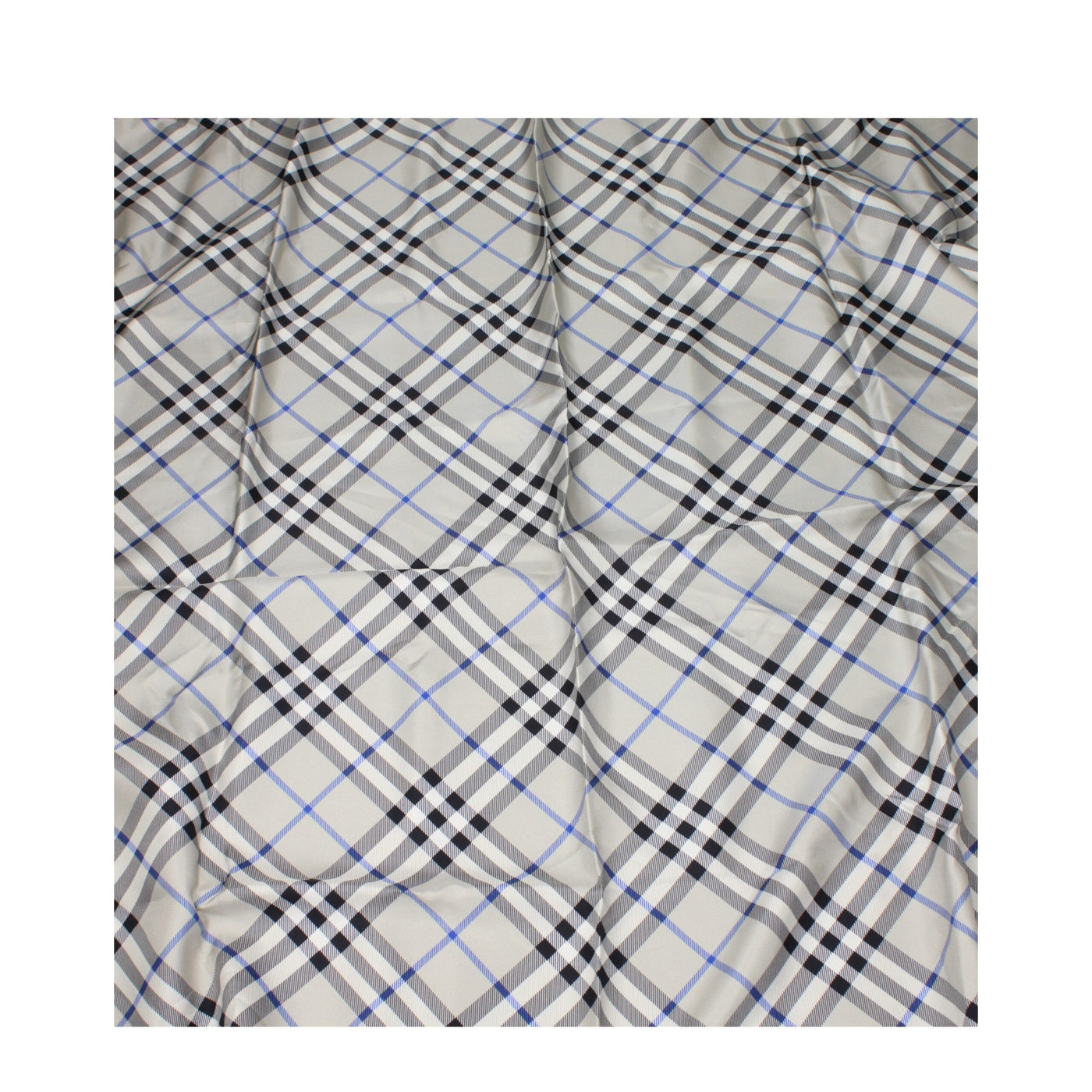 Burberry Gray Silk Foulard