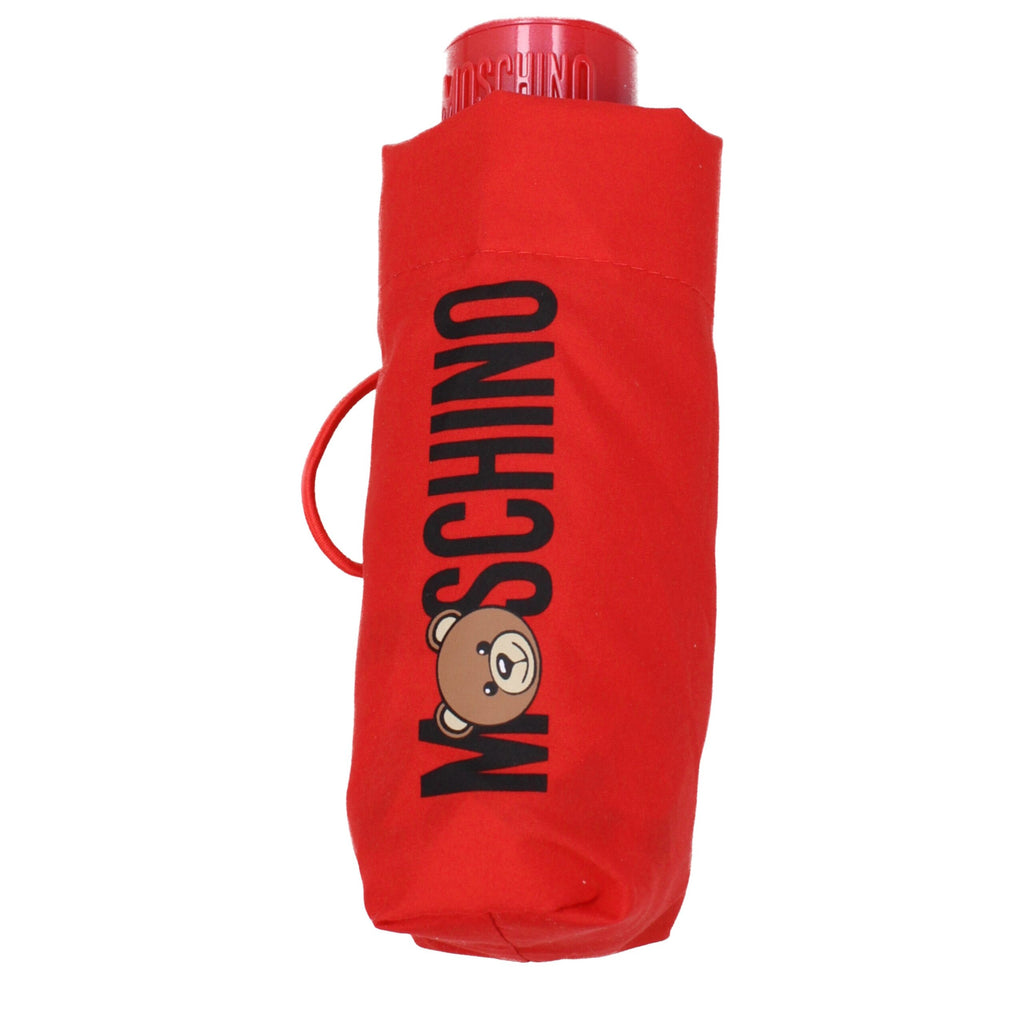 Moschino Red Polyester Umbrella