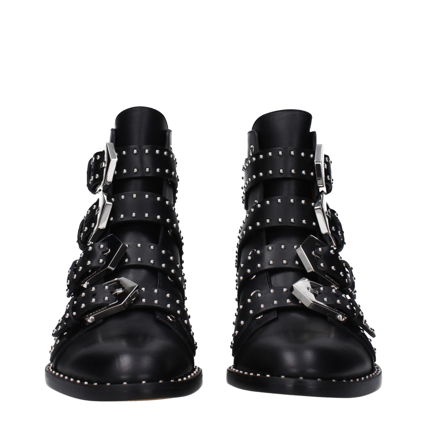 Givenchy Black Leather Ankle Boots
