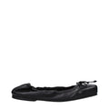 Jacquemus Black Leather Ballet Flats