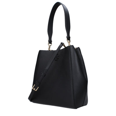 Tory Burch Black Leather Shoulder Bag
