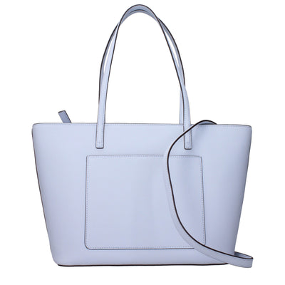 Tory Burch Light Blue Leather Shoulder Bag
