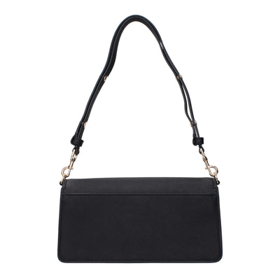Tory Burch Black Leather Shoulder Bag