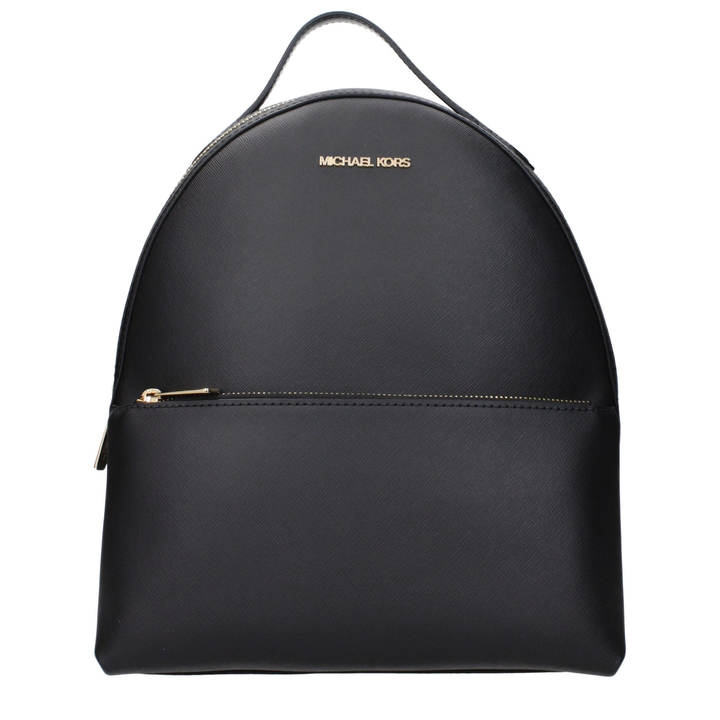 Michael Kors Black Leather Backpack
