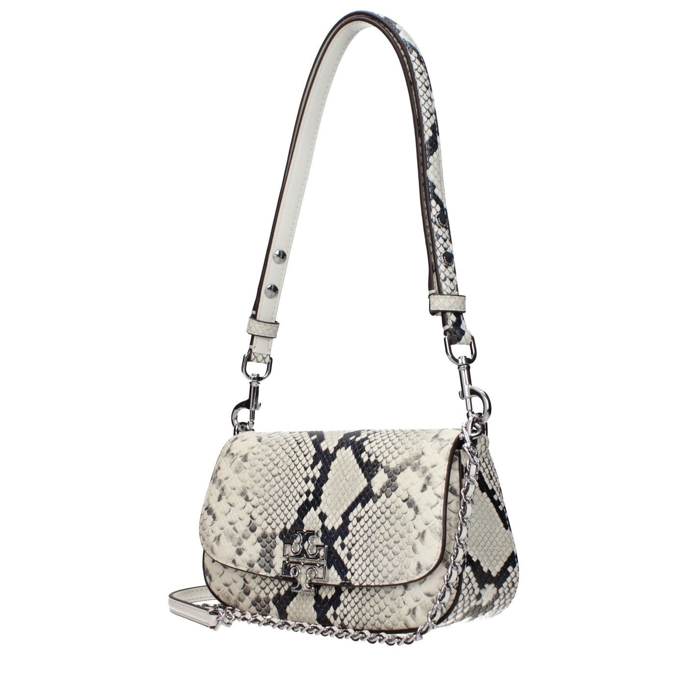 Tory Burch White Leather Shoulder Bag