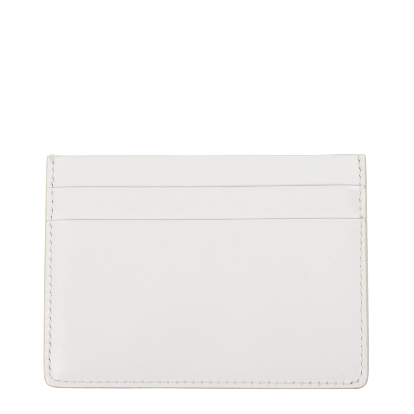 Jil Sander White Leather Cardholder