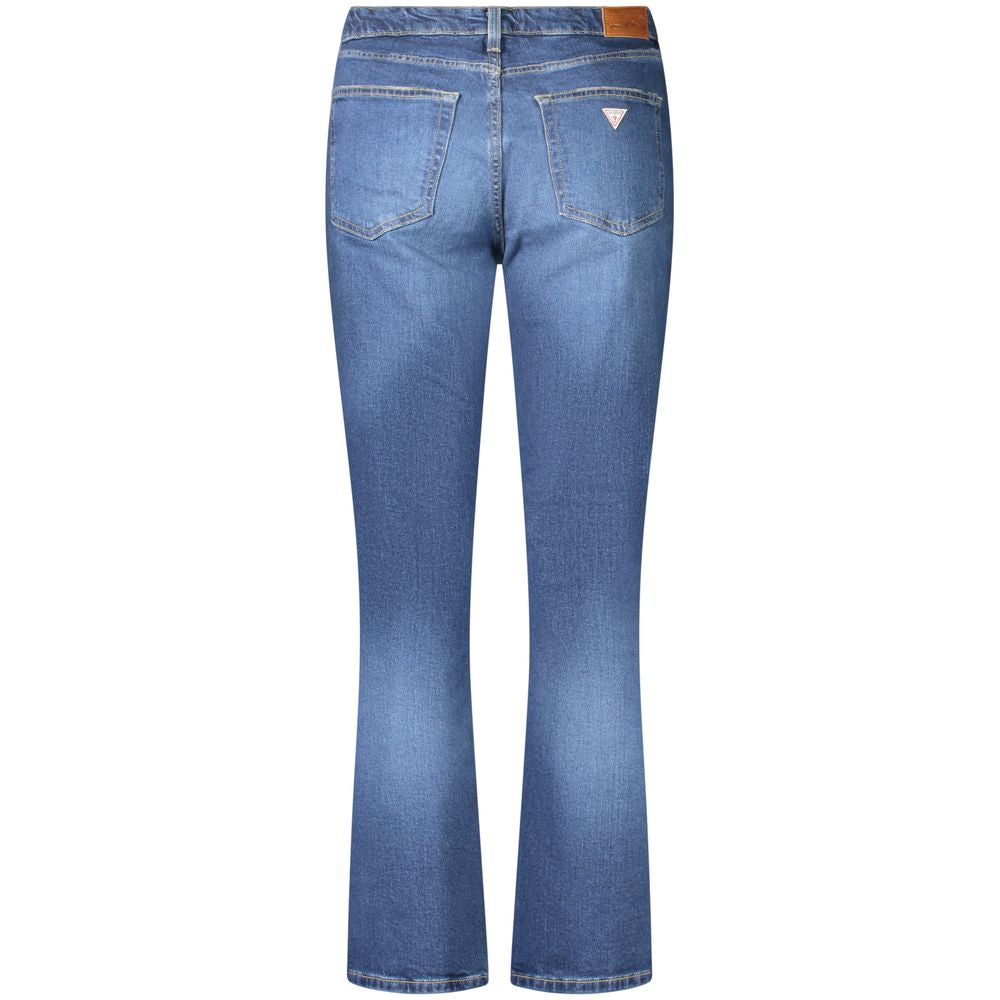 Guess Jeans Blue Cotton Women's Straight Jean