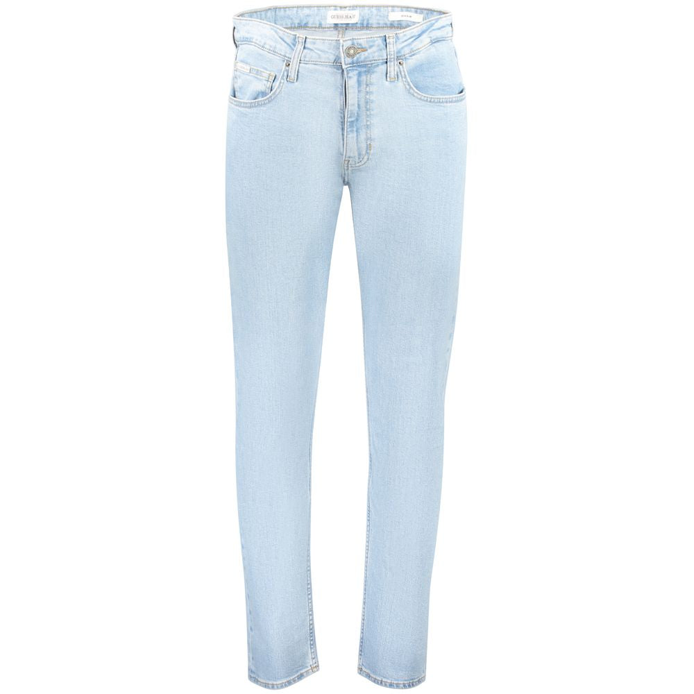 Guess Jeans Azzurro Cotton Men's Jeans