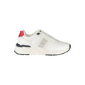 Blauer White Polyester Men's Sneaker