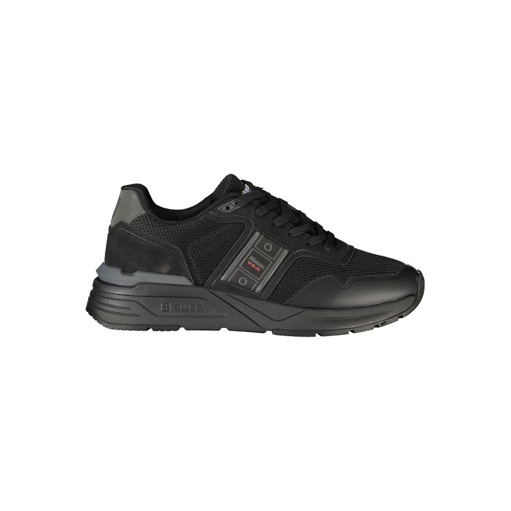 Blauer Nero Polyester Men Sneaker